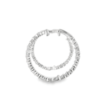 14KW Inside - Outside Diamond Hoop Earrings - 1.50ctw - Diamonds By Rothschild