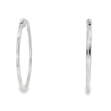 14KW Inside - Outside Diamond Hoop Earrings - 1.70ctw - Diamonds By Rothschild