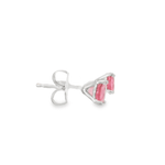 14KW Pink Spinel Studs - 1.10ctw - Diamonds By Rothschild