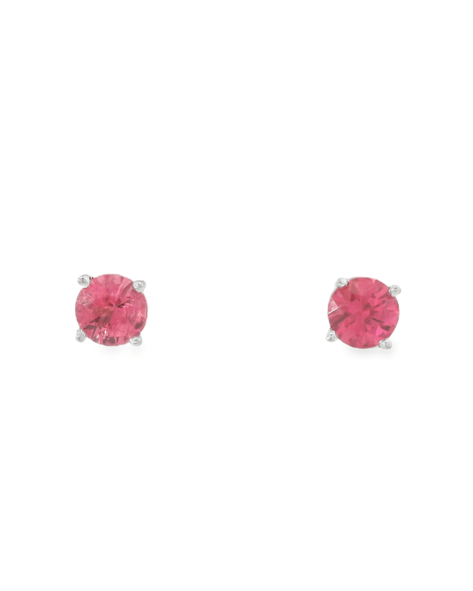 14KW Pink Spinel Studs - 1.10ctw - Diamonds By Rothschild