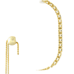 14KY Diamond Bezel Bolo Bracelet - 1.53 ctw - Diamonds By Rothschild