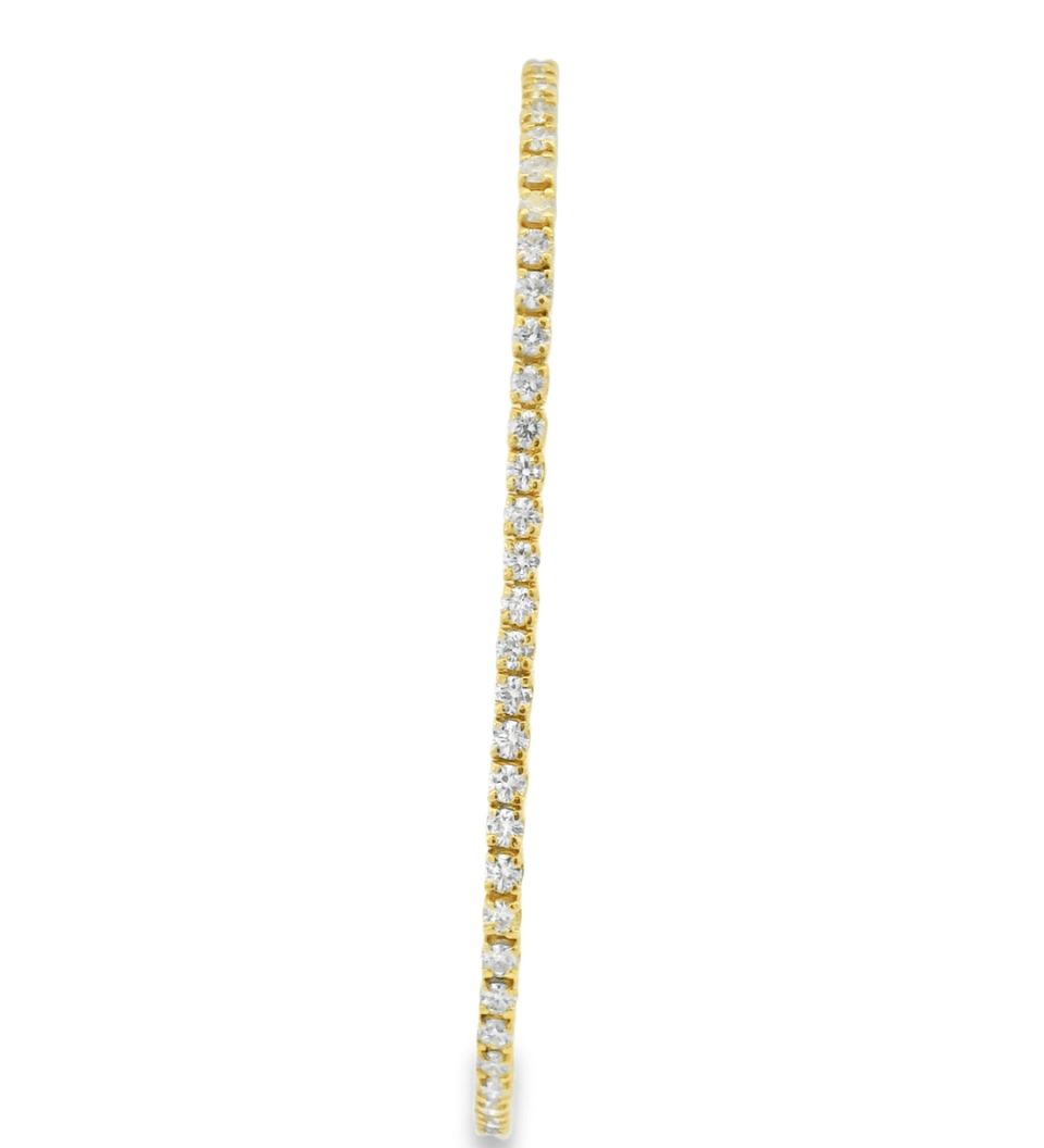 14KY Gold Diamond Bracelet - 2.83ctw - Diamonds By Rothschild