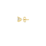 14KY Princess Cut Studs - 1.59cttw H VS GIA Certified - Diamonds By Rothschild
