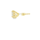 14KY Round Diamond Studs - L - M VS - SI GIA 3CTTW - Diamonds By Rothschild