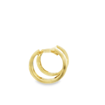 14KY Scattered Diamond Huggie Earrings - 0.25ctw - Diamonds By Rothschild