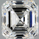 1.5 Carat Asscher - Natural Diamond - 1.5 - F - VS1 - VG - EX - EX - Diamonds By Rothschild