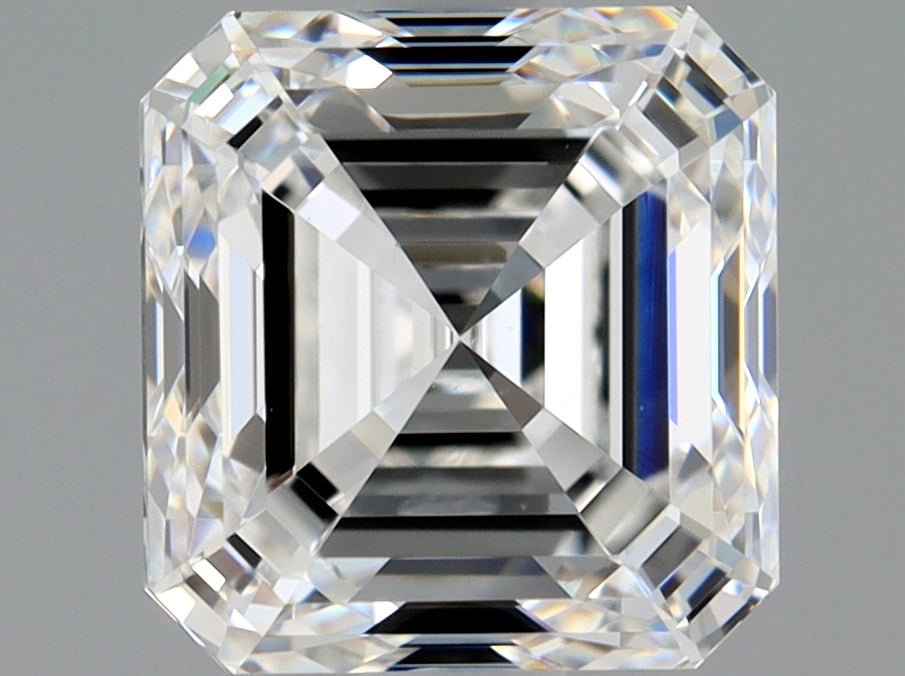 1.5 Carat Asscher - Natural Diamond - 1.5 - F - VS1 - VG - EX - EX - Diamonds By Rothschild