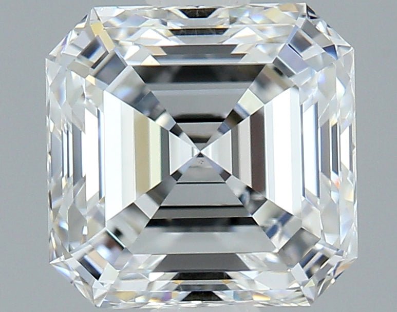 1.5 Carat Asscher - Natural Diamond - 1.5 - F - VS2 - EX - EX - VG - Diamonds By Rothschild