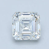 1.5 Carat Asscher - Natural Diamond - 1.5 - F - VS2 - EX - VG - Diamonds By Rothschild