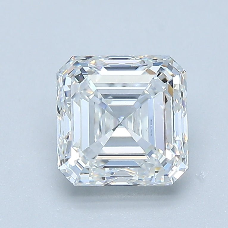 1.5 Carat Asscher - Natural Diamond - 1.5 - F - VS2 - EX - VG - Diamonds By Rothschild