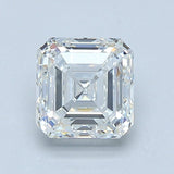 1.5 Carat Asscher - Natural Diamond - 1.5 - G - VS1 - EX - EX - Diamonds By Rothschild