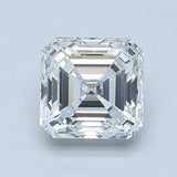 1.5 Carat Asscher - Natural Diamond - 1.5 - G - VVS1 - EX - EX - Diamonds By Rothschild