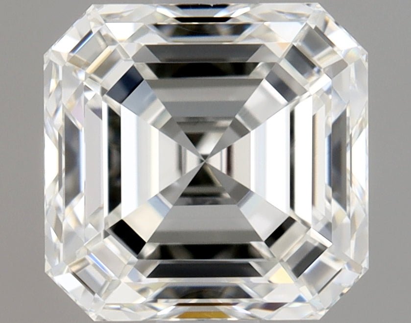 1.5 Carat Asscher - Natural Diamond - 1.5 - H - VS1 - EX - EX - Diamonds By Rothschild