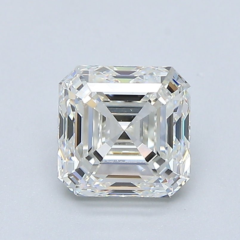 1.5 Carat Asscher - Natural Diamond - 1.5 - H - VS1 - EX - VG - Diamonds By Rothschild