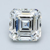 1.5 Carat Asscher - Natural Diamond - 1.5 - H - VS2 - VG - EX - VG - Diamonds By Rothschild