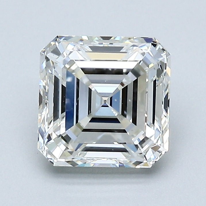 1.5 Carat Asscher - Natural Diamond - 1.5 - H - VS2 - VG - EX - VG - Diamonds By Rothschild