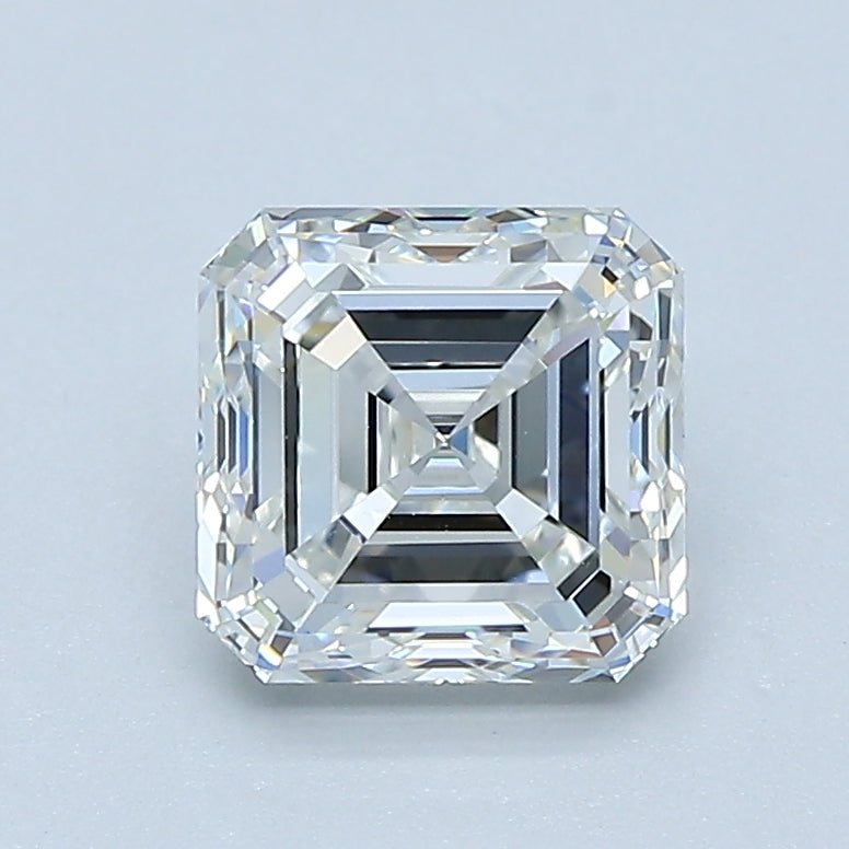 1.5 Carat Asscher - Natural Diamond - 1.5 - H - VVS1 - EX - VG - Diamonds By Rothschild