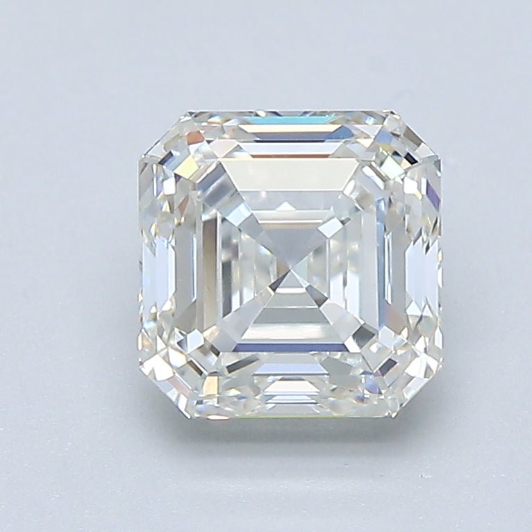 1.5 Carat Asscher - Natural Diamond - 1.5 - I - VS1 - EX - EX - Diamonds By Rothschild