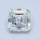 1.5 Carat Asscher - Natural Diamond - 1.51 - E - VS1 - VG - EX - EX - Diamonds By Rothschild