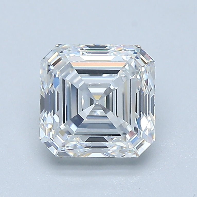 1.5 Carat Asscher - Natural Diamond - 1.51 - E - VS1 - VG - EX - EX - Diamonds By Rothschild