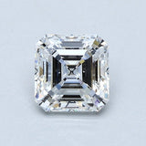 1.5 Carat Asscher - Natural Diamond - 1.51 - E - VS1 - VG - EX - EX - Diamonds By Rothschild