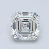 1.5 Carat Asscher - Natural Diamond - 1.51 - H - VS1 - EX - EX - Diamonds By Rothschild