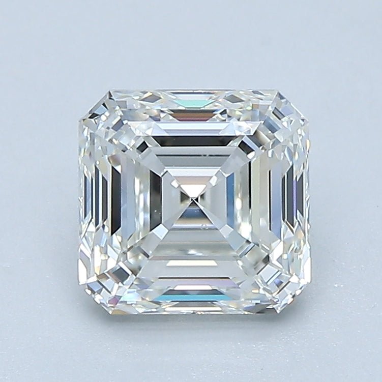 1.5 Carat Asscher - Natural Diamond - 1.51 - H - VVS2 - EX - EX - Diamonds By Rothschild