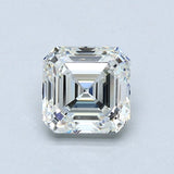 1.5 Carat Asscher - Natural Diamond - 1.51 - I - IF - EX - EX - VG - Diamonds By Rothschild