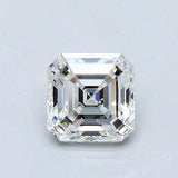 1.5 Carat Asscher - Natural Diamond - 1.51 - I - VS1 - EX - EX - VG - Diamonds By Rothschild