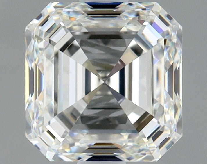 1.5 Carat Asscher - Natural Diamond - 1.51 - I - VS2 - EX - EX - Diamonds By Rothschild
