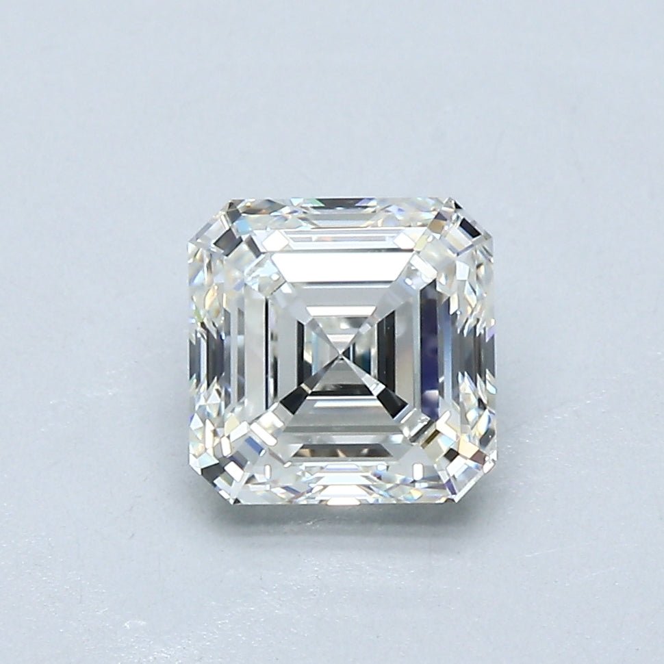1.5 Carat Asscher- Natural Diamond - 1.51 - I - VS2 - VG - EX - EX - Diamonds By Rothschild