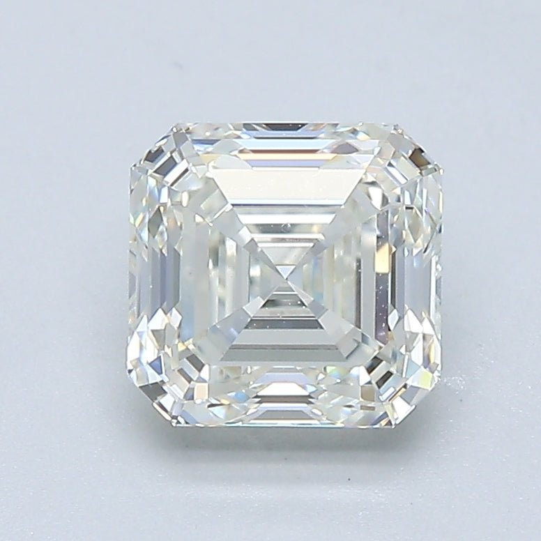 1.5 Carat Asscher - Natural Diamond - 1.51 - J - VVS2 - EX - EX - Diamonds By Rothschild