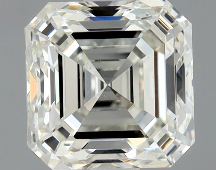1.5 Carat Asscher - Natural Diamond - 1.51 - K - VS2 - EX - EX - EX - Diamonds By Rothschild