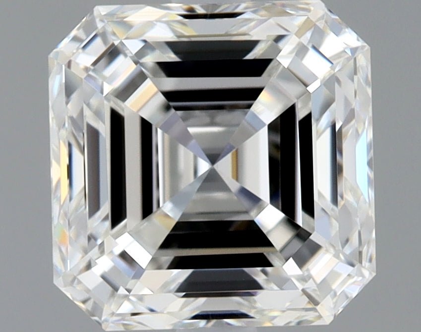 1.5 Carat Asscher - Natural Diamond - 1.52 - G - VVS2 - EX - EX - Diamonds By Rothschild
