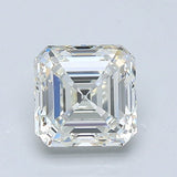 1.5 Carat Asscher - Natural Diamond - 1.52 - H - VVS2 - EX - EX - Diamonds By Rothschild