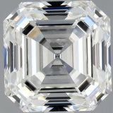 1.5 Carat Asscher - Natural Diamond - 1.53 - H - VS1 - EX - VG - Diamonds By Rothschild