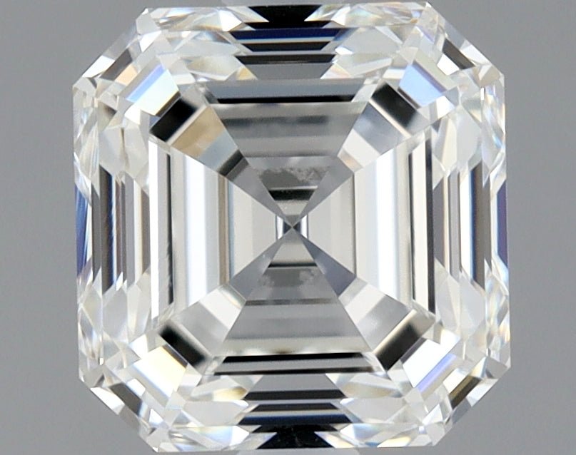 1.5 Carat Asscher - Natural Diamond - 1.53 - H - VS1 - EX - VG - Diamonds By Rothschild