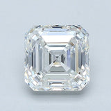 1.5 Carat Asscher - Natural Diamond - 1.55 - G - VVS2 - EX - EX - Diamonds By Rothschild