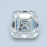 1.5 Carat Asscher - Natural Diamond - 1.55 - I - VS1 - EX - EX - Diamonds By Rothschild
