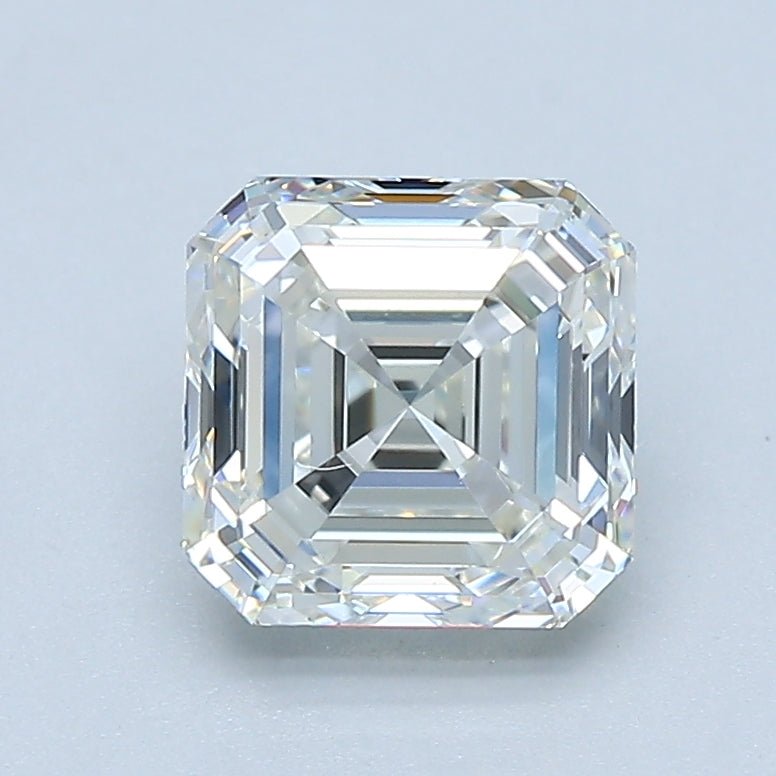 1.5 Carat Asscher - Natural Diamond - 1.55 - I - VS1 - EX - EX - Diamonds By Rothschild