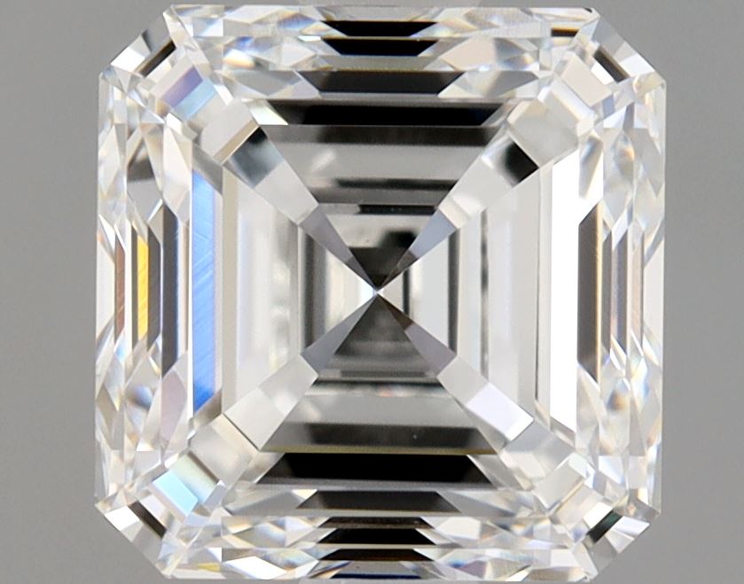 1.5 Carat Asscher - Natural Diamond - 1.6 - F - VS1 - VG - EX - EX - Diamonds By Rothschild