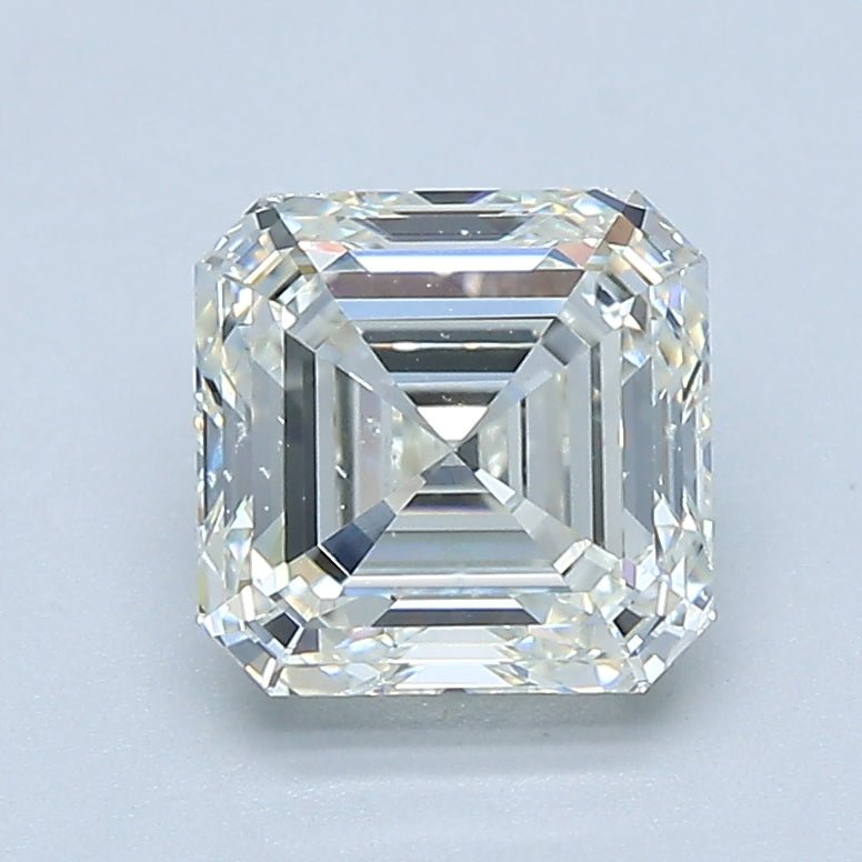 1.5 Carat Asscher - Natural Diamond - 1.6 - J - VS1 - EX - EX - Diamonds By Rothschild