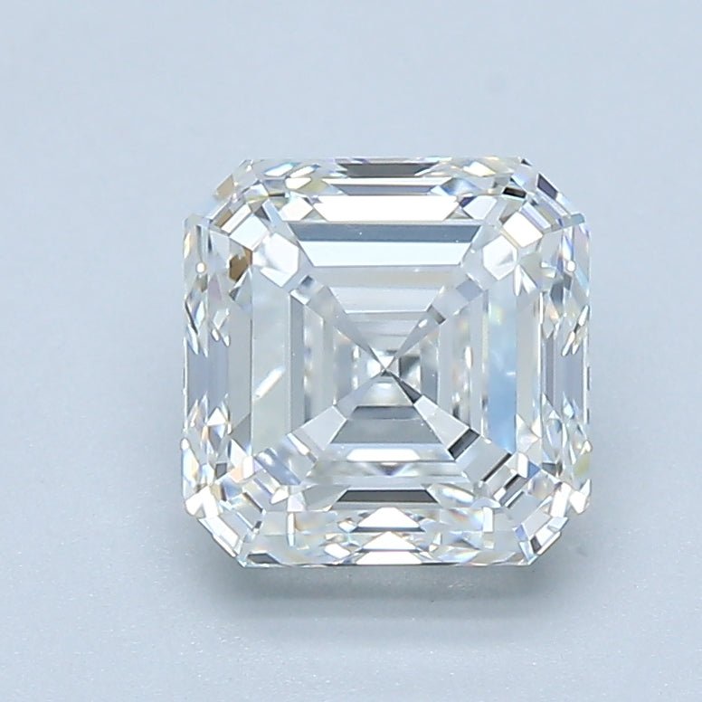 1.5 Carat Asscher - Natural Diamond - 1.63 - G - VS1 - EX - EX - Diamonds By Rothschild
