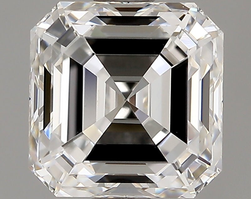 1.5 Carat Asscher - Natural Diamond - 1.7 - E - VS1 - EX - EX - VG - Diamonds By Rothschild