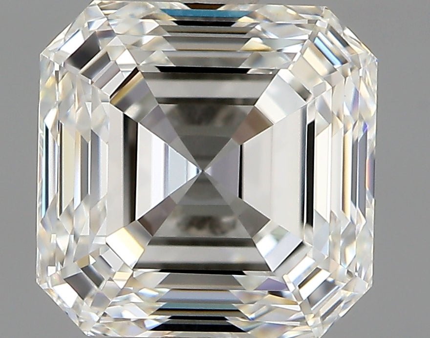 1.5 Carat Asscher - Natural Diamond - 1.7 - I - Very Very Slightly Included - VG - EX - VG - Diamonds By Rothschild