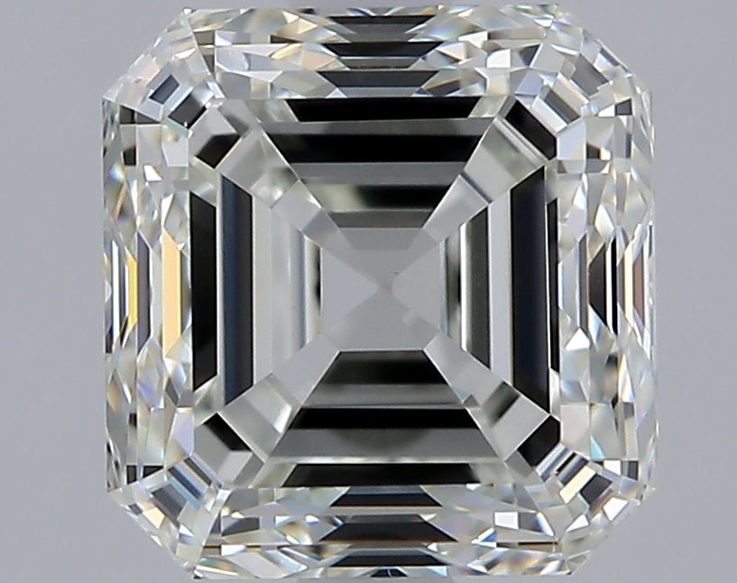 1.5 Carat Asscher - Natural Diamond - 1.7 - J - VS1 - VG - EX - EX - Diamonds By Rothschild