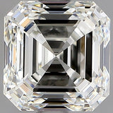 1.5 Carat Asscher - Natural Diamond - 1.7 - J - VVS2 - EX - EX - Diamonds By Rothschild