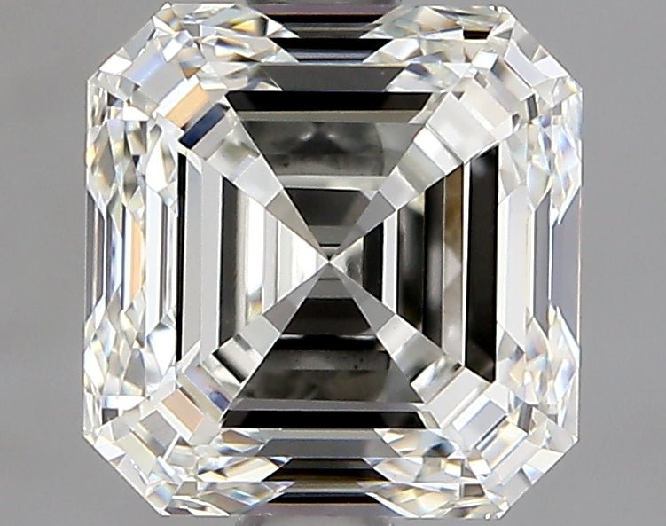 1.5 Carat Asscher - Natural Diamond - 1.7 - J - VVS2 - EX - EX - Diamonds By Rothschild