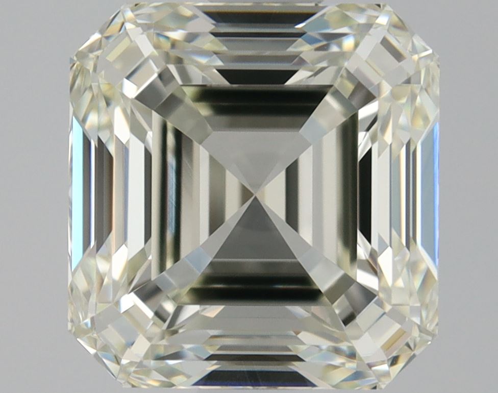 1.5 Carat Asscher - Natural Diamond - 1.7 - M - VVS2 - VG - EX - EX - Diamonds By Rothschild