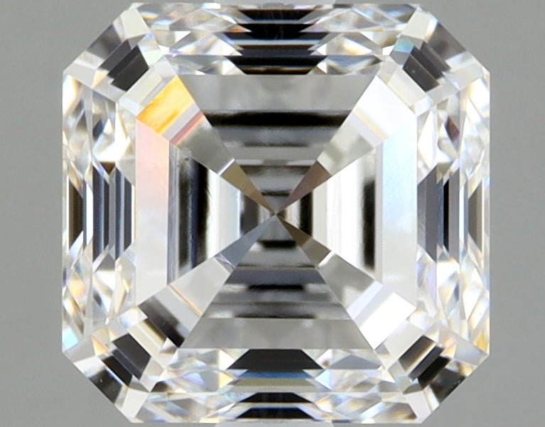 1.5 Carat Asscher - Natural Diamond - 1.71 - F - VS1 - EX - EX - Diamonds By Rothschild